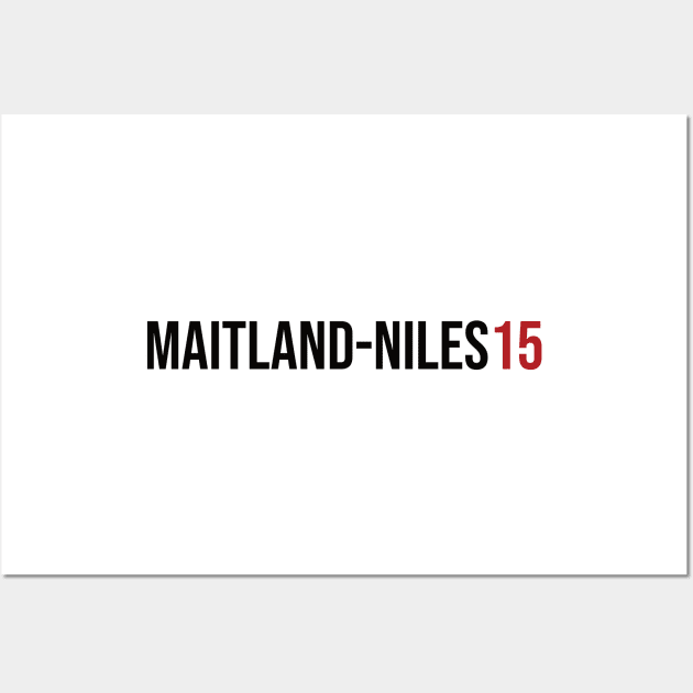 Maitland-Niles 15 - 22/23 Season Wall Art by GotchaFace